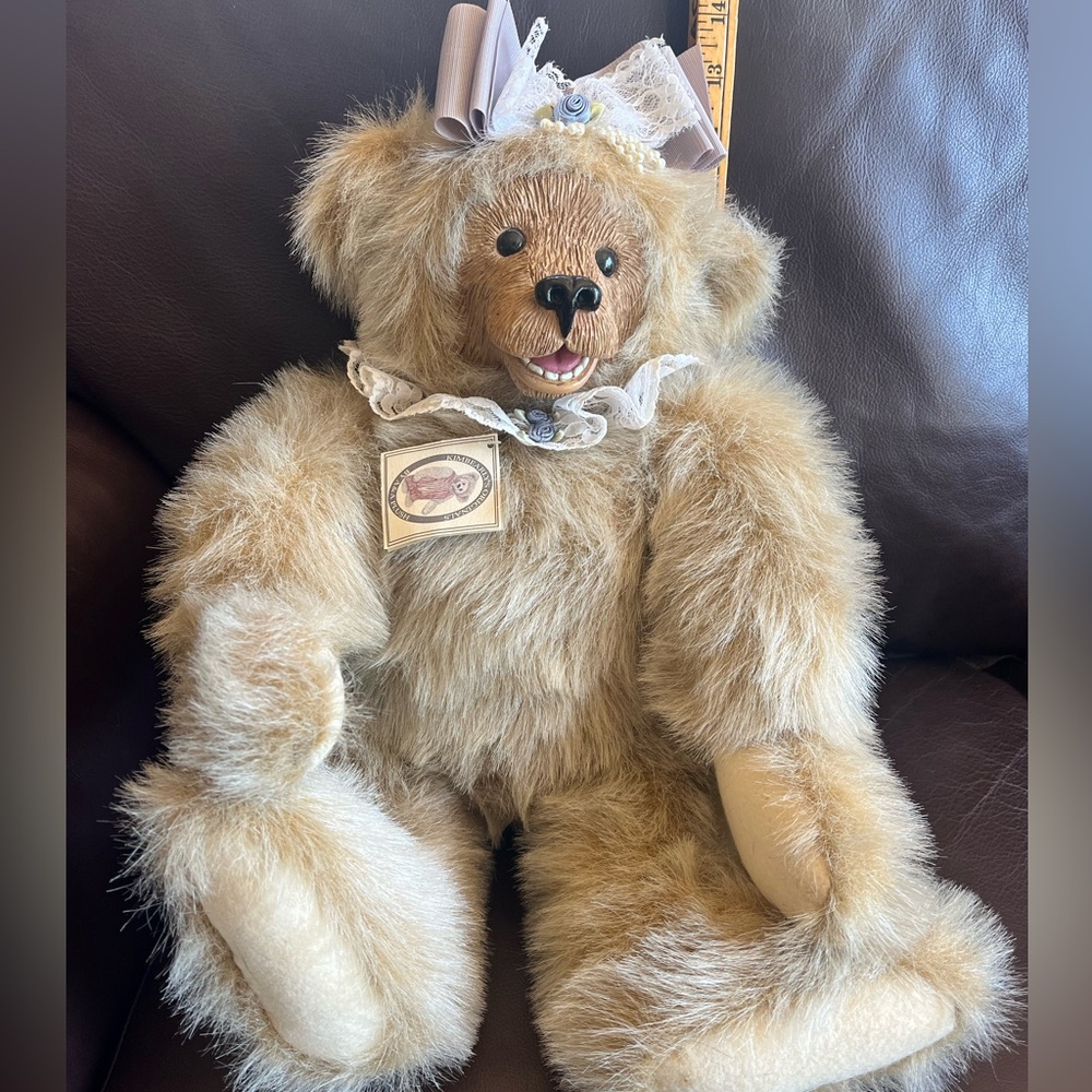 KATIE #19021 Collectible Kimbearly’s Originals 19” Plush Bear